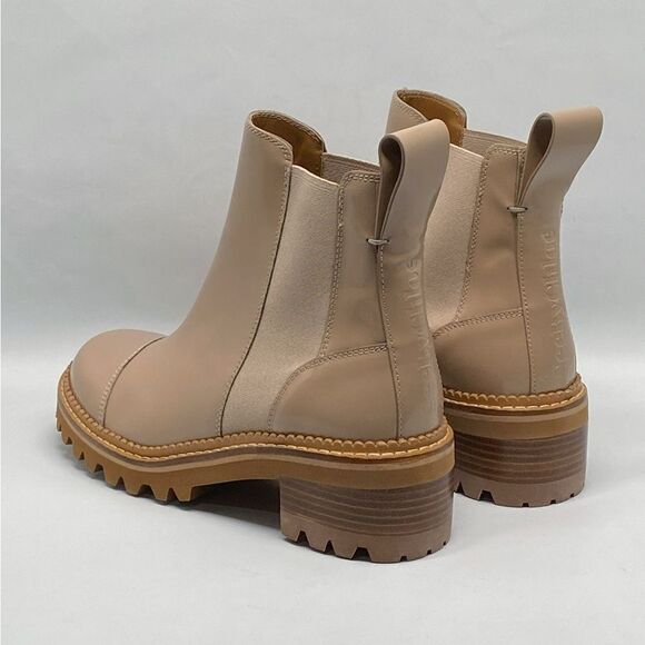 See by Chloe Mallory Leather Chelsea Boots size 38 - Picture 7 of 12